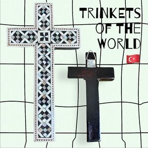 Handmade Mother of Pearl Inlay Cross